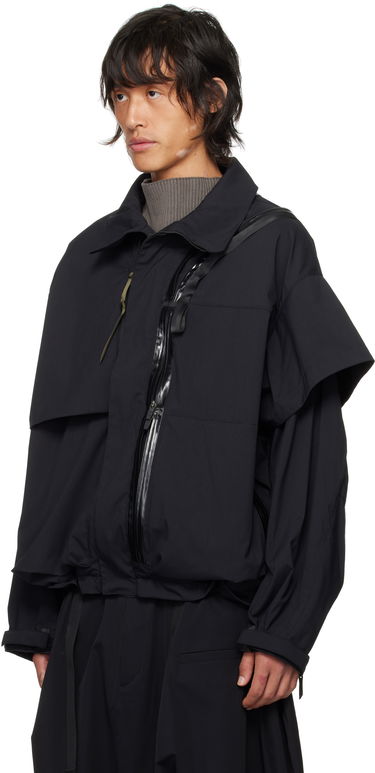 Vetrovka Acronym J115K-E Hooded Technical Jacket Čierna | J115K-E, 3