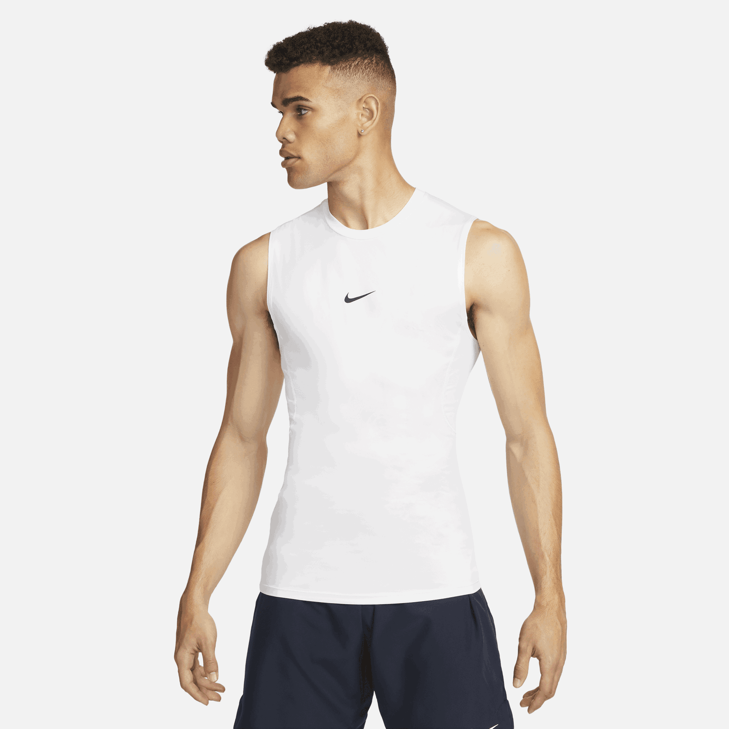 Tielko Nike Pro Dri-FIT Biela | FB7914-100, 0