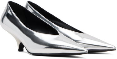 Tenisky a topánky TOTEME Wedge Heels Metalická | 243-WAS3691-LE0069, 3