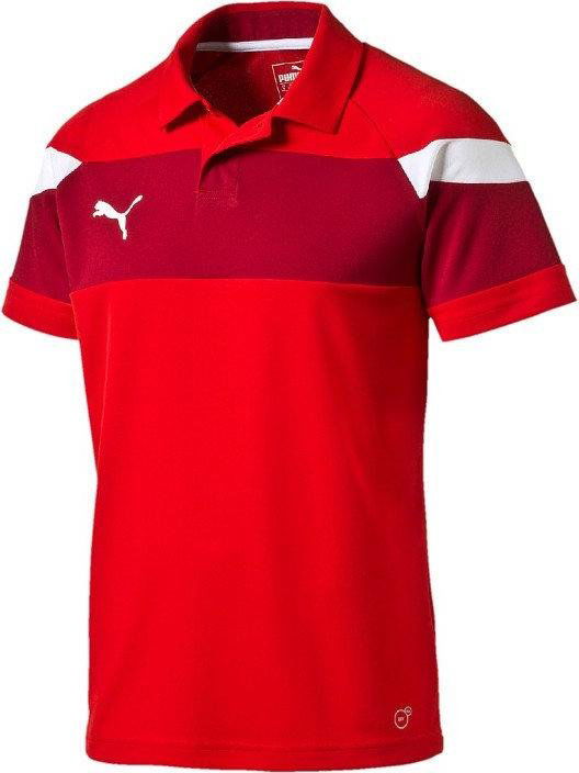 Polo tričko Puma Spirit II Kids Polo Shirt Červená | 654660-001, 0
