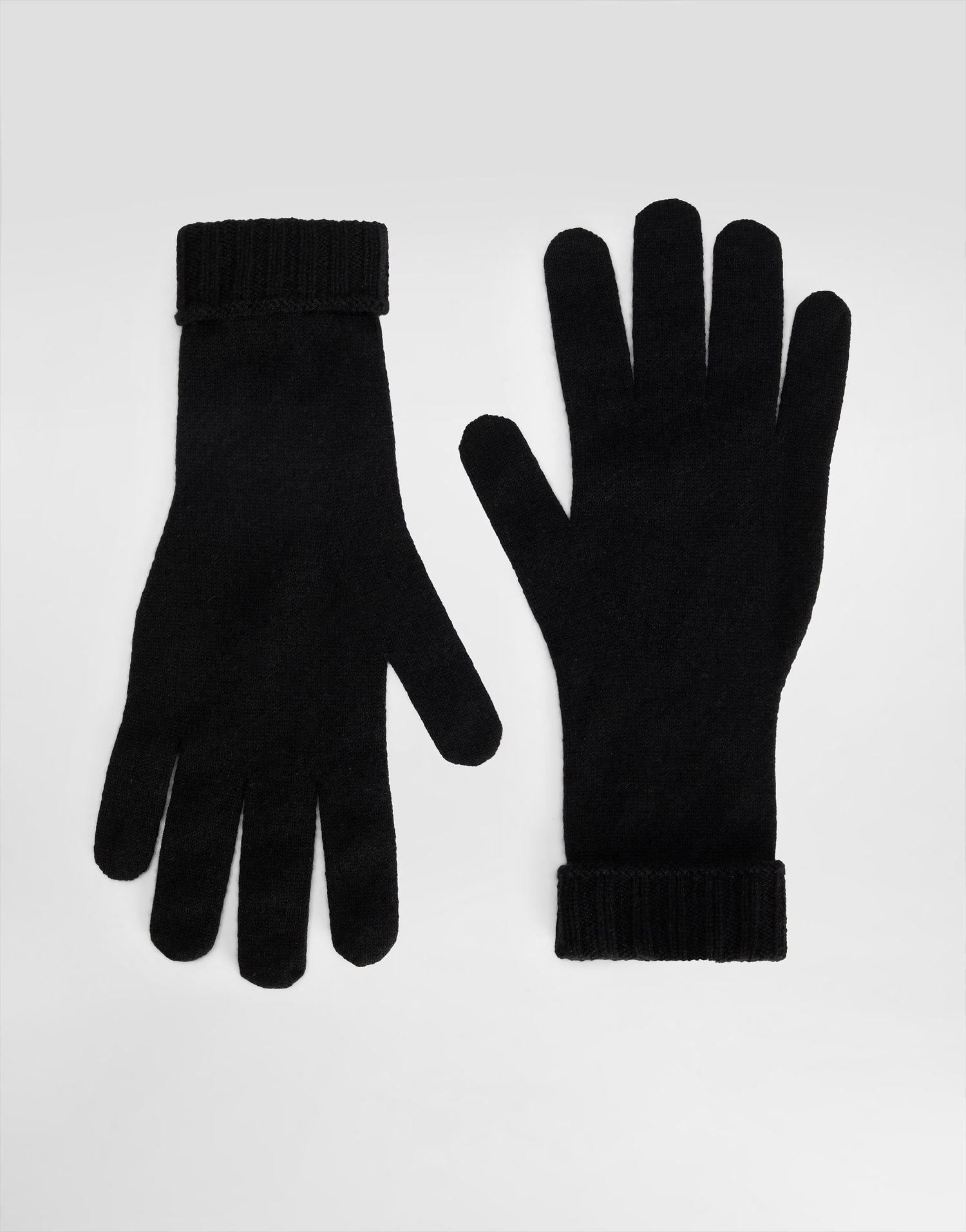 Rukavice Dolce & Gabbana Dolce & Gabbana Cashmere Knit Gloves Čierna | FX05KZJDVC2N0000, 0