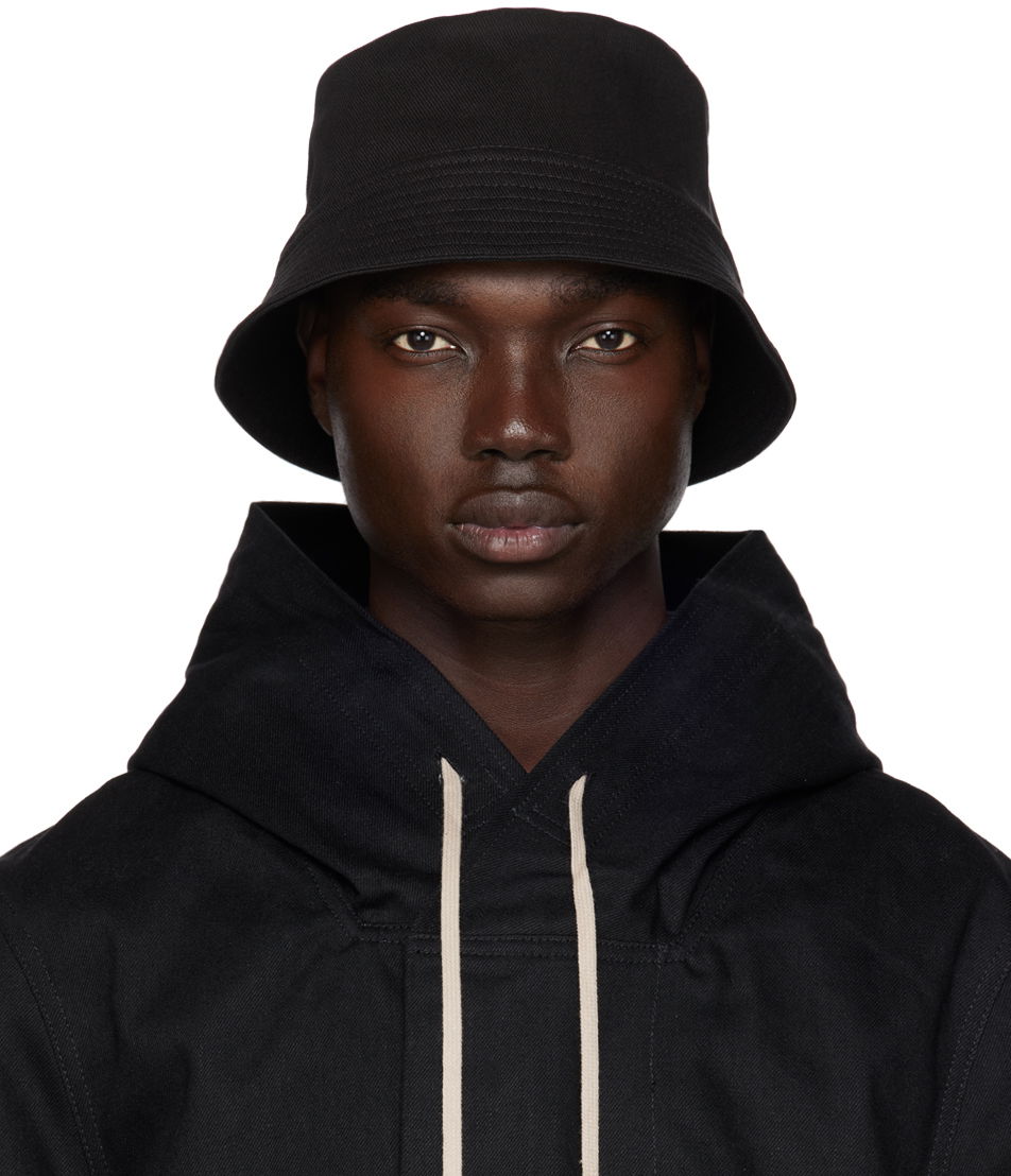 Klobúk Rick Owens DRKSHDW Pocket Gilligan Hat Čierna | DA02C5475 DO, 0