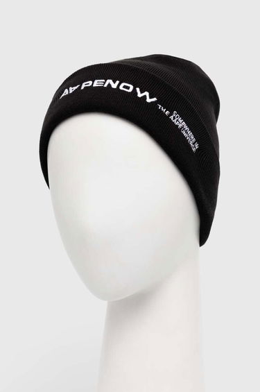 Kulicha AAPE by A Bathing Ape AAPE Solid Color Beanie Čierna | AHT4866, 2