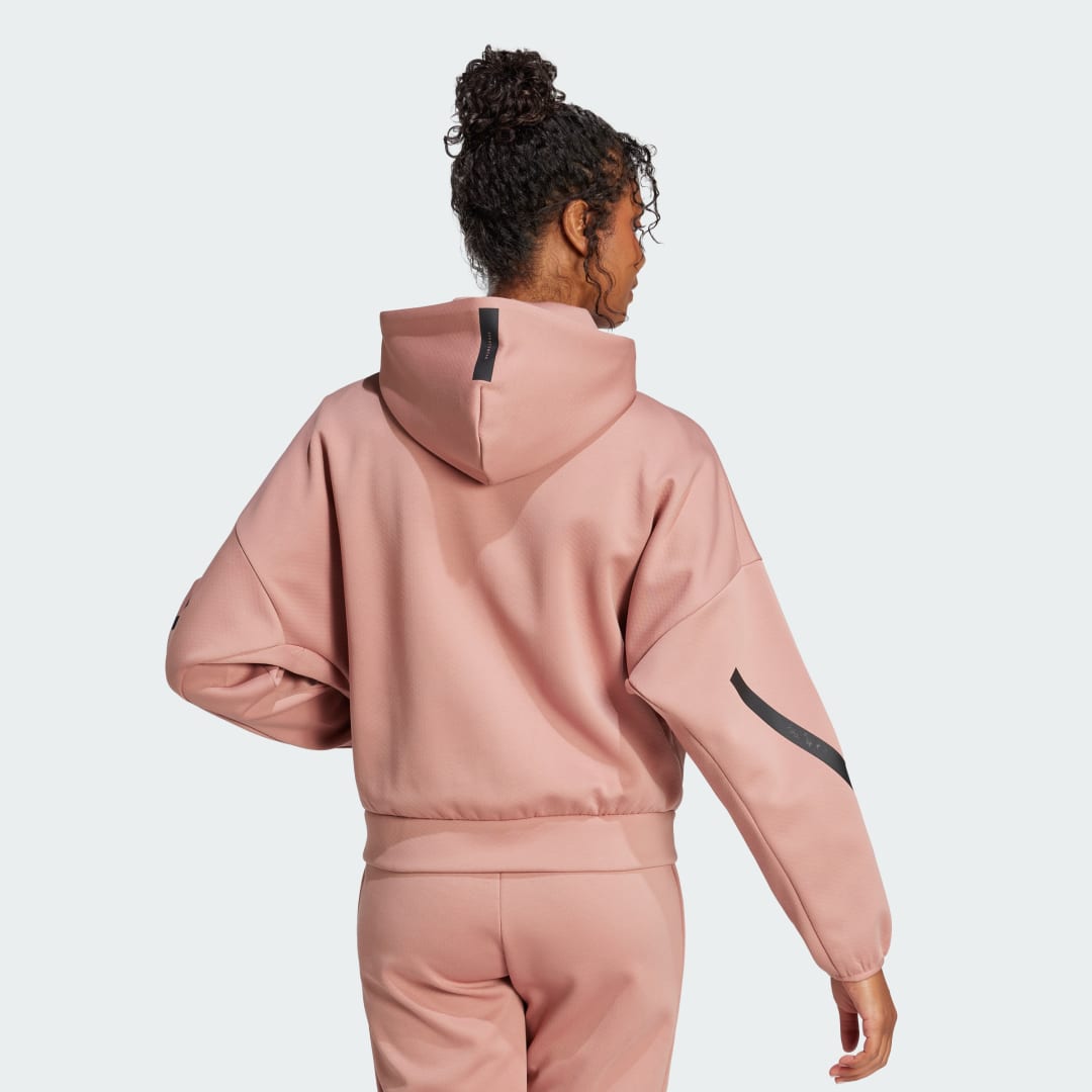 Mikina adidas Performance Z.N.E. Full-Zip Athletics Hoodie Ružová | JC5394, 1