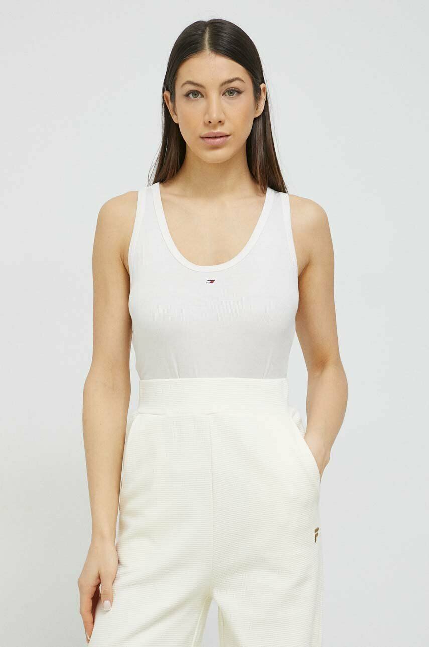 Tielko Tommy Hilfiger Tank Top Biela | S10S101673.PPYX, 0