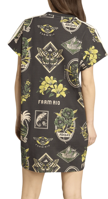 Šaty adidas Originals adidas Farm Women's T-Shirt Dress Čierna | jl7004, 4