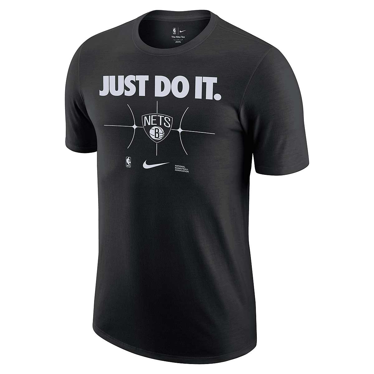 Tričko Nike NBA BROOKLYN NETS ESSENTIAL JUST DO IT T-SHIRT, black Čierna | FQ6265-010, 0