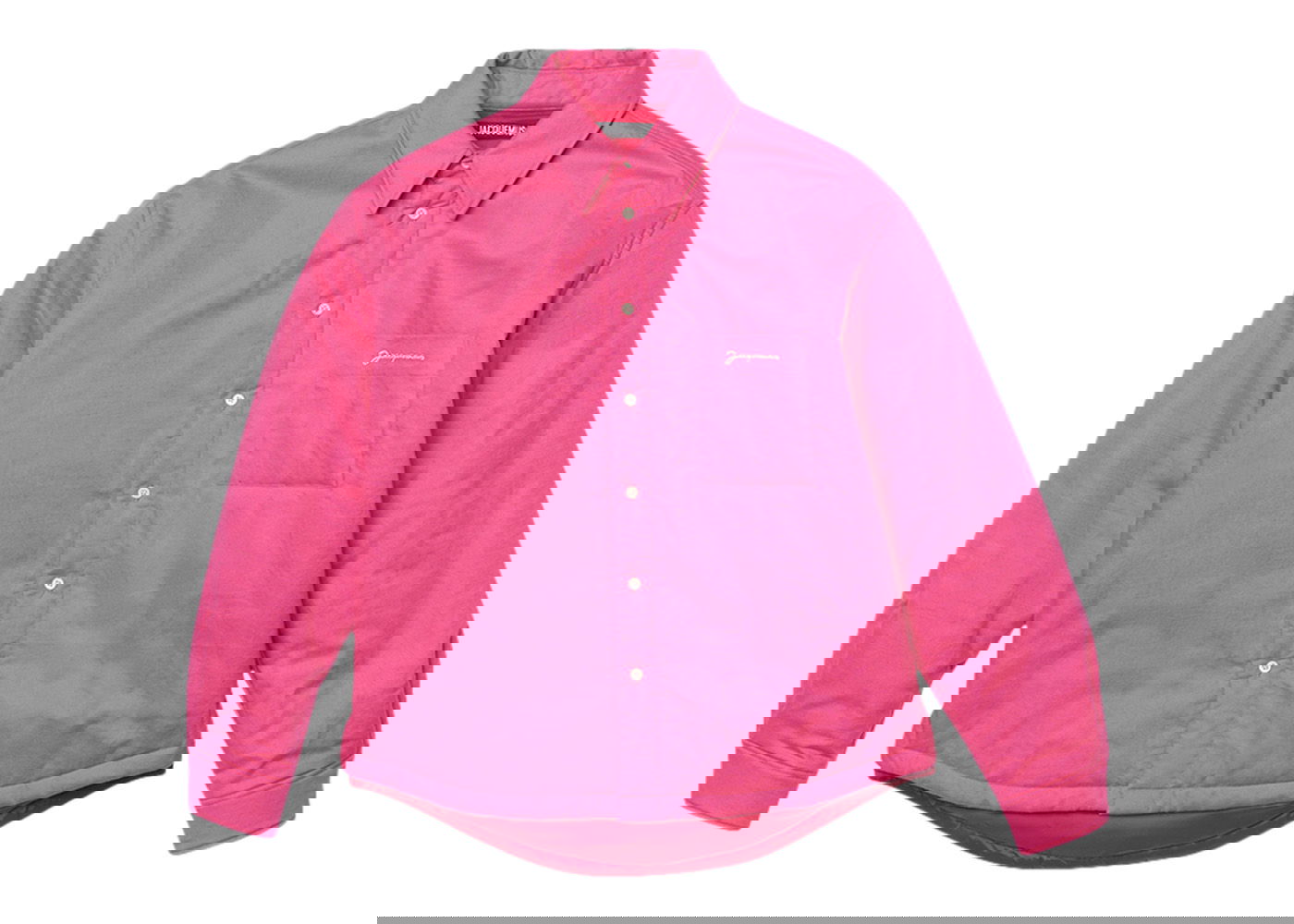 Košeľa Jacquemus La Chemise Boulanger Overshirt Ružová | 216SH104-1064-430, 0