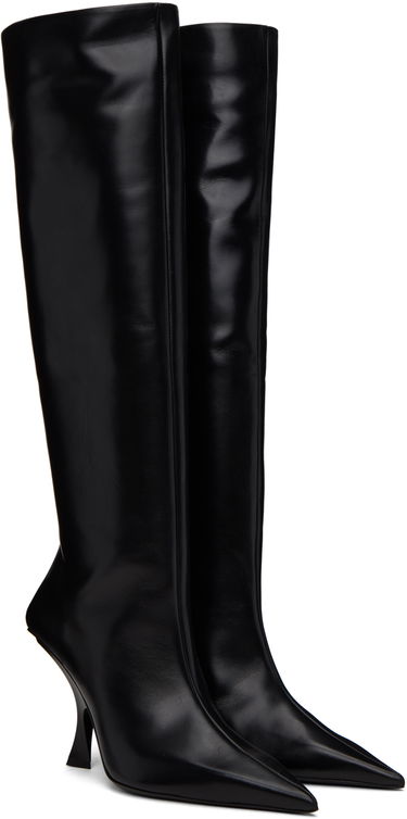 Oblečenie The Attico Attico Ester Knee-High Boots Čierna | 242WS791 L019, 3