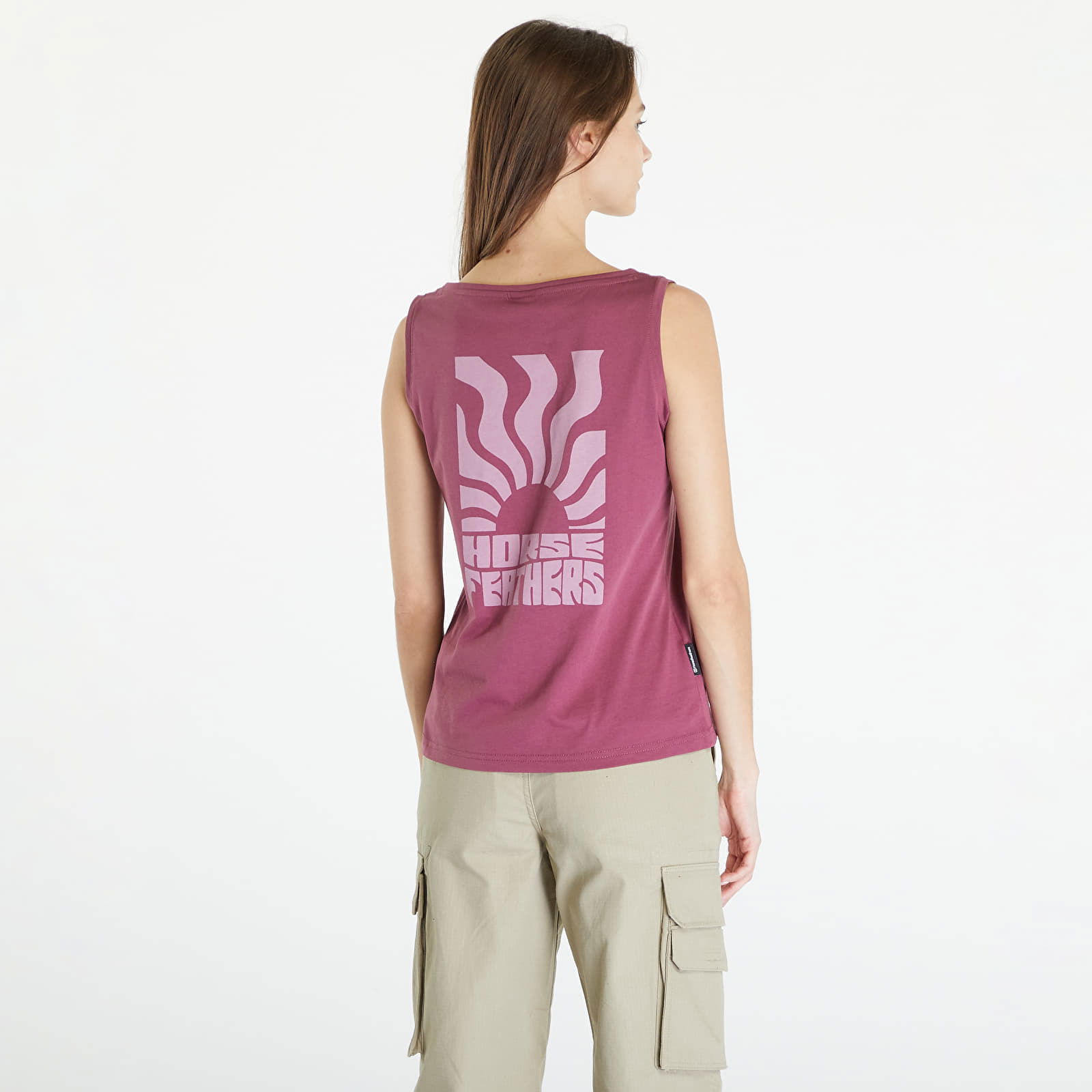 Viveca Tank Top Maroon