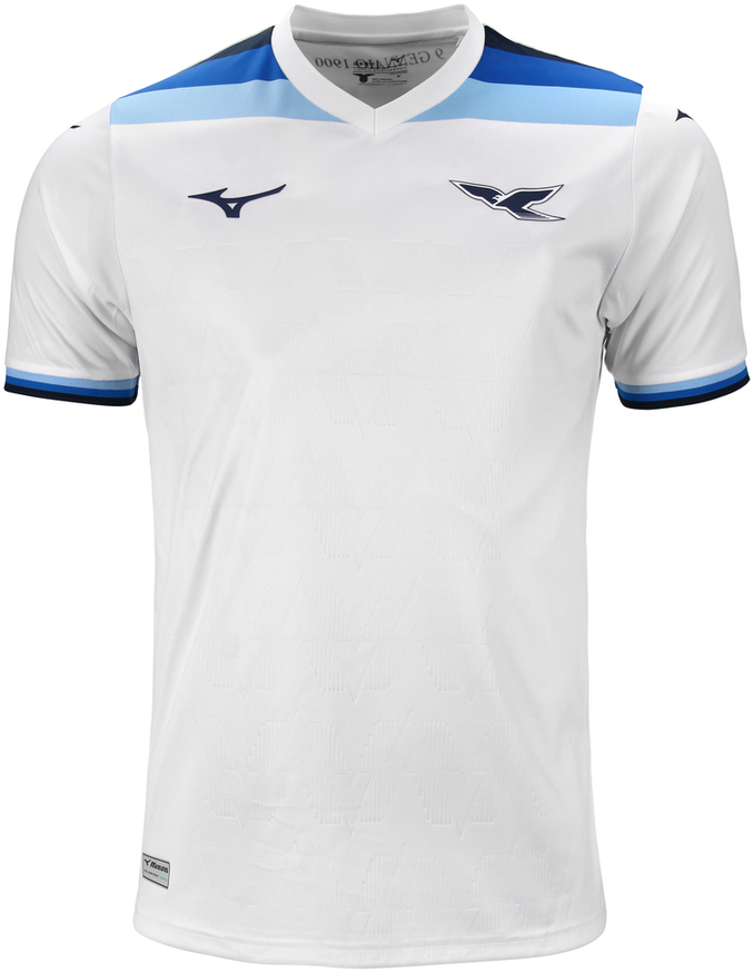 Dres Mizuno Mizuno Lazio Roma 125th Anniversary Special Jersey Biela | p2gabx75-01