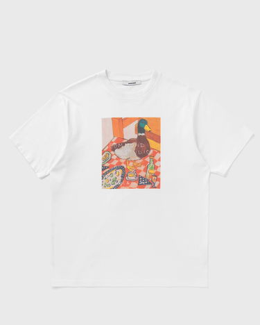 Tričko Edmmond Studios Duck at Dinner T-Shirt Biela | 325-30-09000, 0