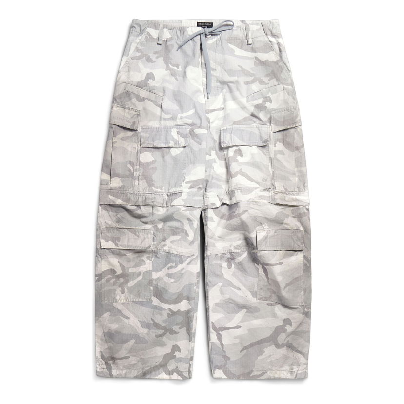 Cargo nohavice Balenciaga Large Cargo Pants Šedá | 791053TQLA71400