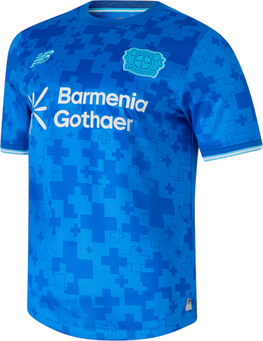 Dres New Balance Bayer 04 Leverkusen Third Jersey 2025/2026 Modrá | mt230565-thd, 0