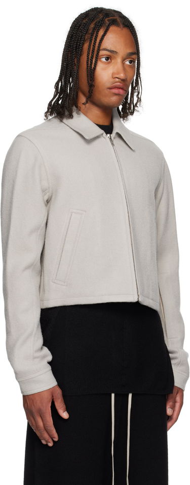 Bunda Rick Owens Rick Owens Concordians Alice Brad Cropped Jacket Čierna | RU02E1720 WBD, 4