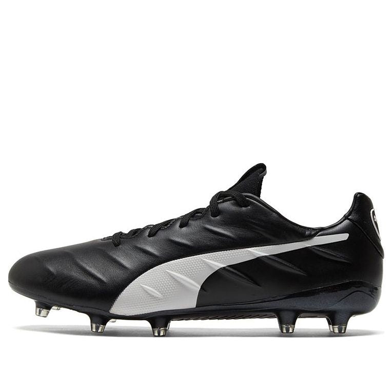 Tenisky a topánky Puma King Platinum 21 FG AG 'Black White' Čierna | 106478-01
