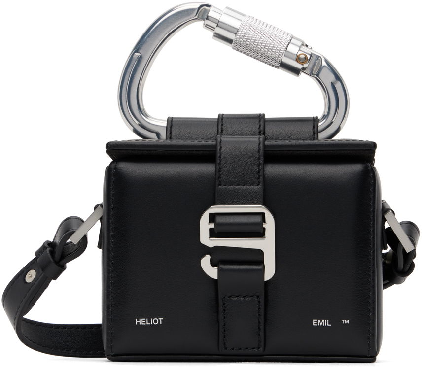 Taška cez rameno HELIOT EMIL HELIOT EMIL Mini Crossbody Bag Čierna | HE_15_021_L12_BLK01, 0