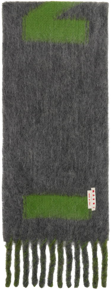 Šál Marni Striped Alpaca Scarf Rôznofarebný | SCMC0138Y0 UAW054, 1