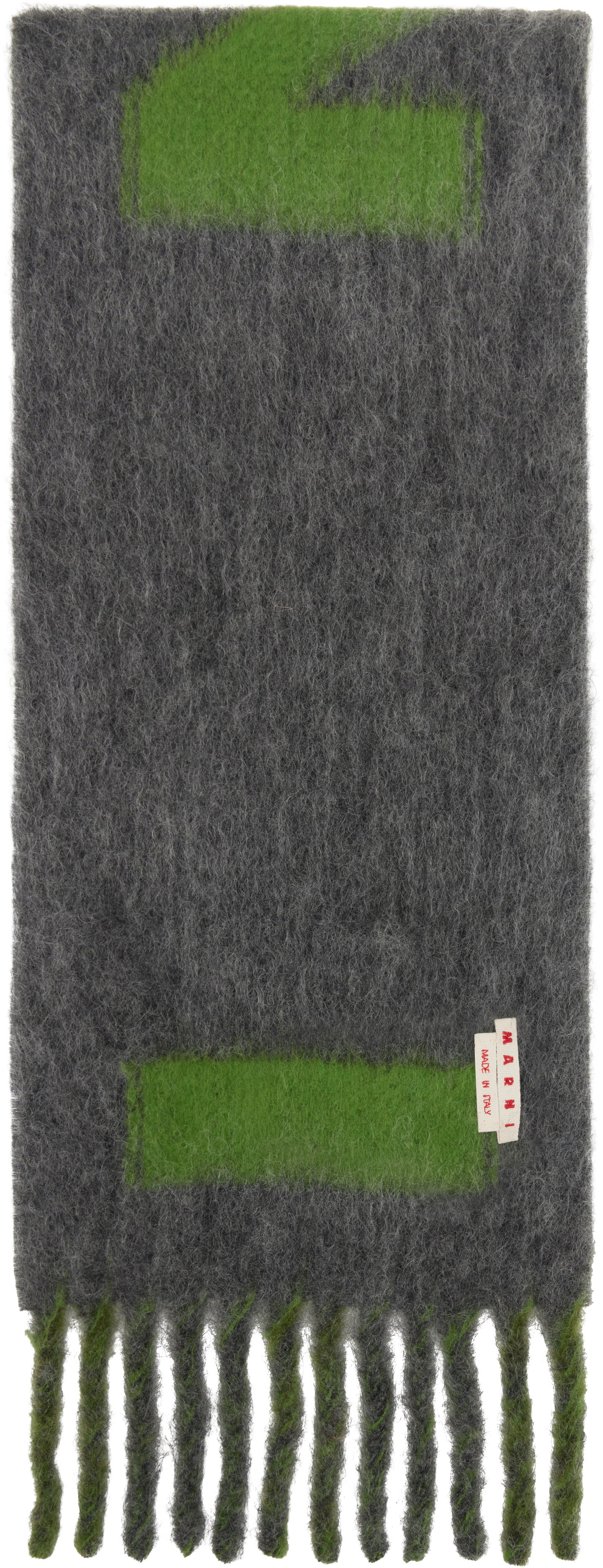 Šál Marni Striped Alpaca Scarf Rôznofarebný | SCMC0138Y0 UAW054, 1