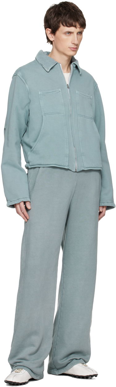 Bunda LES TIEN Heavyweight Full-Zip Utility Jacket Tyrkysová | CF-1097-PD, 3