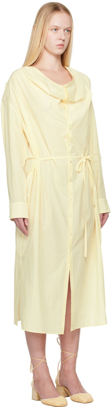 Šaty LEMAIRE Lemaire Soft Collar Midi Dress Čierna | DR1099 LF1399, 4