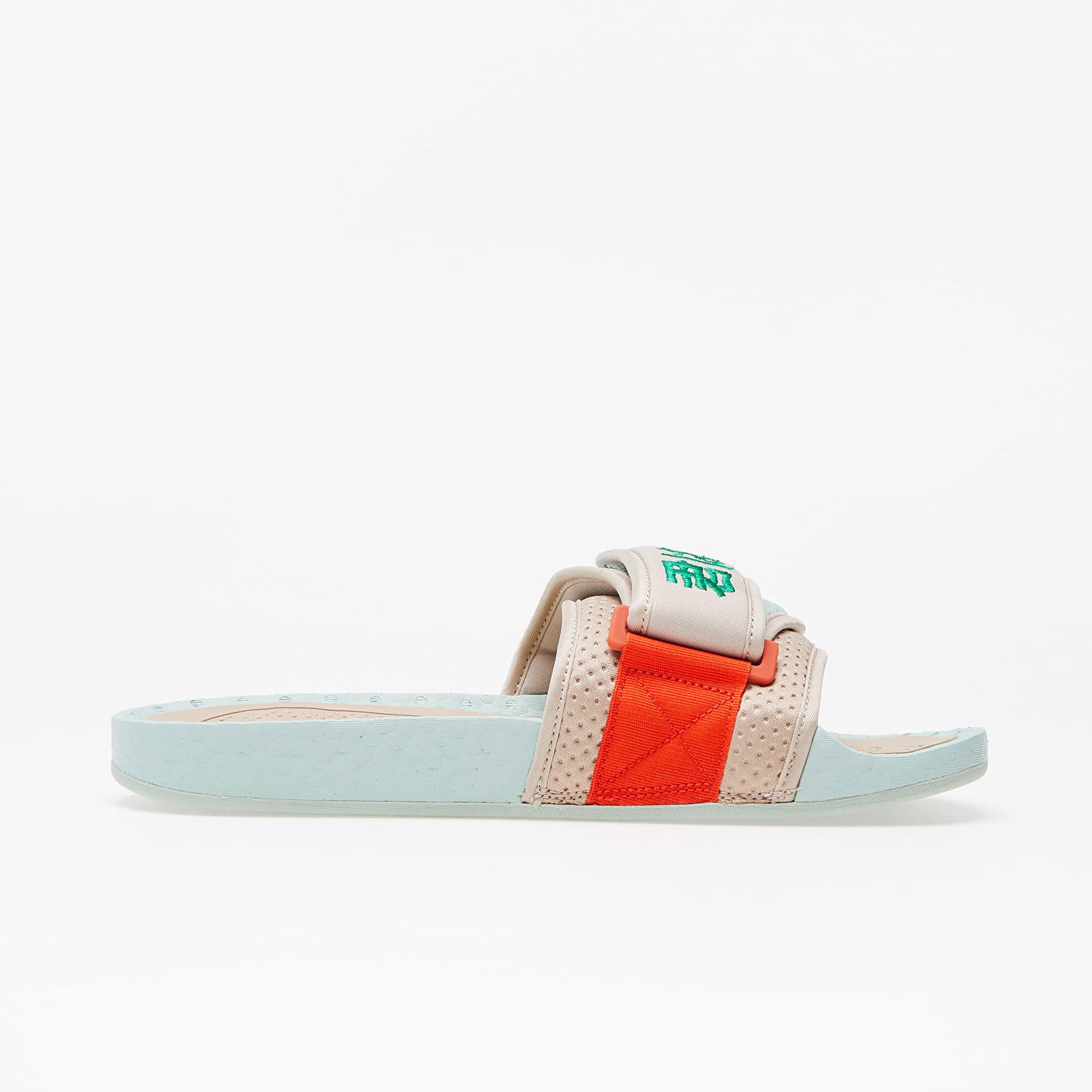 Tenisky a topánky adidas Originals Pharrell Williams x Nigo Chancletas HU Modrá | S42575, 1