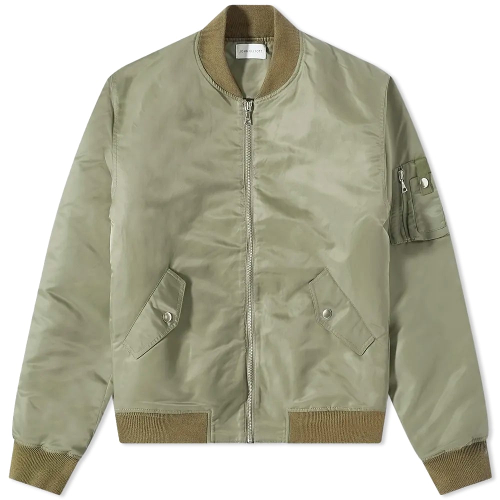 Bomber bunda John Elliott Bogota II Bomber Jacket Zelené | H113F1751B, 0