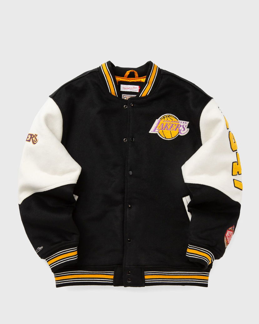 Bomber bunda Mitchell & Ness NBA Team History Varsity Jacket Čierna | JK8458-LALBLCK