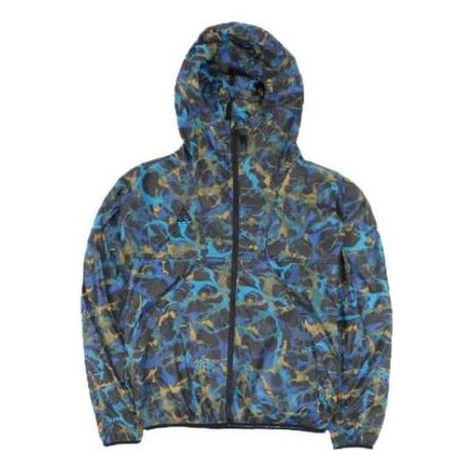 Vetrovka Nike ACG ACG Lightweight Printed Jacket Modrá | CU0259-010, 0