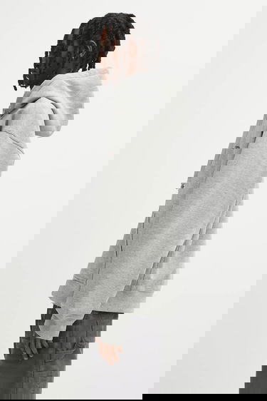 Mikina Carhartt WIP Full-Zip Hooded American Script Jacket Šedá | I033063-V6.XX, 3