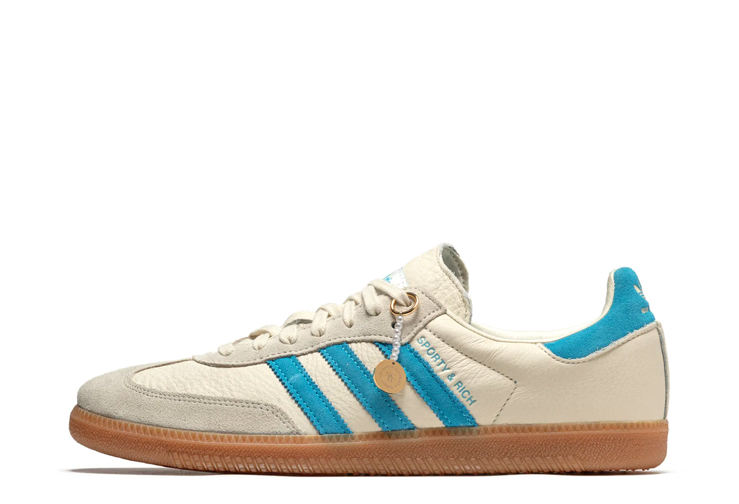 Tenisky a topánky adidas Originals Sporty & Rich x Samba OG "Cream Blue" Béžová | IE7096, 1