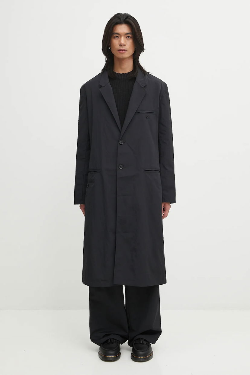 Kabáty Y-3 Y-3 Long Coat Čierna | KC8385