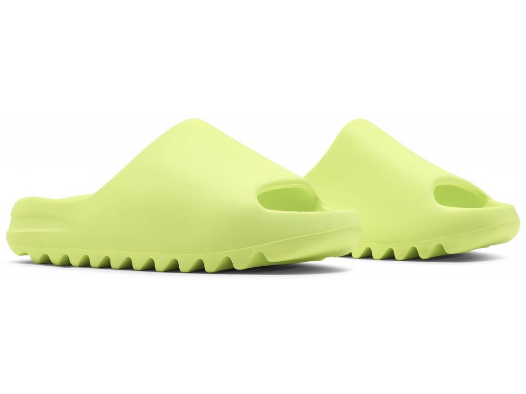 Tenisky a topánky adidas Yeezy Yeezy Slide "Glow Green" 2022 Zelené | HQ6447, 1
