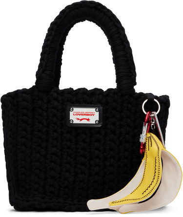 Kabelka Charles Jeffrey Loverboy Charles Jeffrey LOVERBOY Knitted Bucket Tote Bag Čierna | 54120201, 0