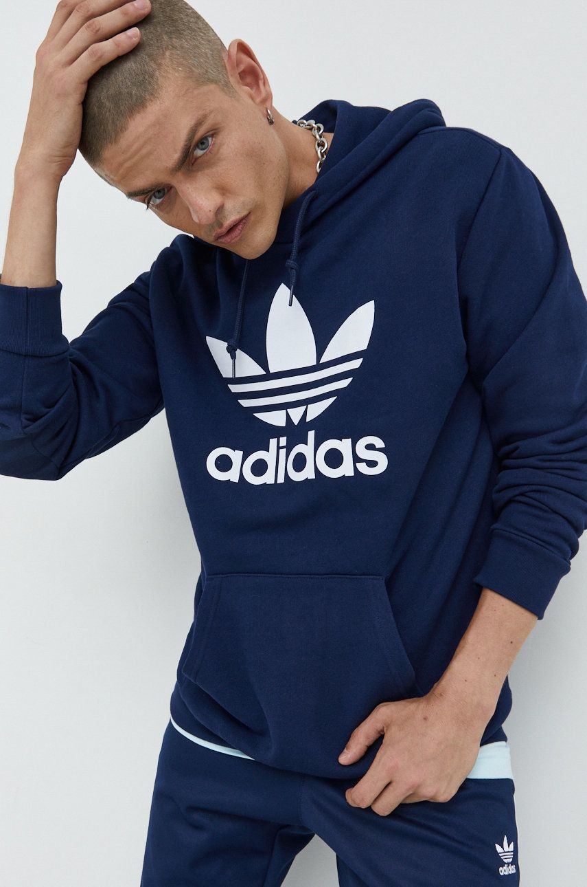 Mikina adidas Originals Adicolor Classics Trefoil Navy | HK5298, 0