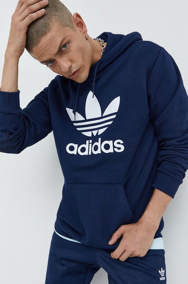 Mikina adidas Originals Adicolor Classics Trefoil Navy | HK5298, 0