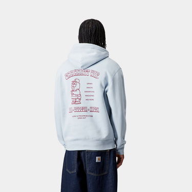 Mikina Carhartt WIP Carhartt WIP Hooded Sandwich Sweatshirt Modrá | I035277_24, 1