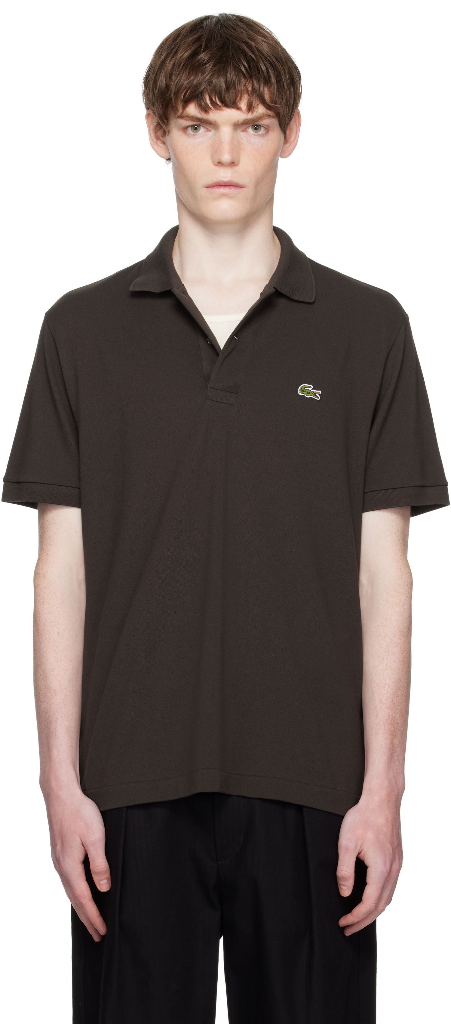 Polo tričko Lacoste Classic Fit L.12.12 Light Piqué Polo Hnedá | PH9851_SKB, 0