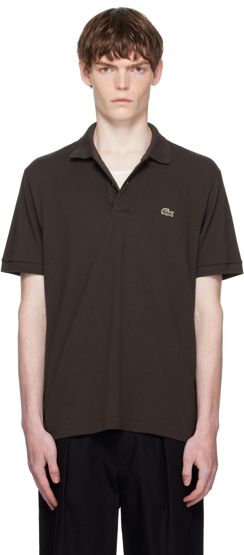 Polo tričko Lacoste Classic Fit L.12.12 Light Piqué Polo Hnedá | PH9851_SKB
