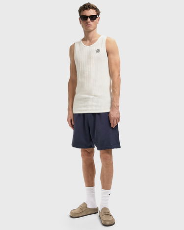 Tielko Drôle de Monsieur Drole de Monsieur Knit Tank Top Biela | I-TS221-CO163-OW, 2