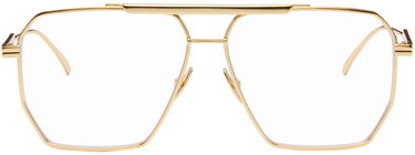 Slnečné okuliare Bottega Veneta Aviator Metal Glasses Metalická | BV1012S-009, 0