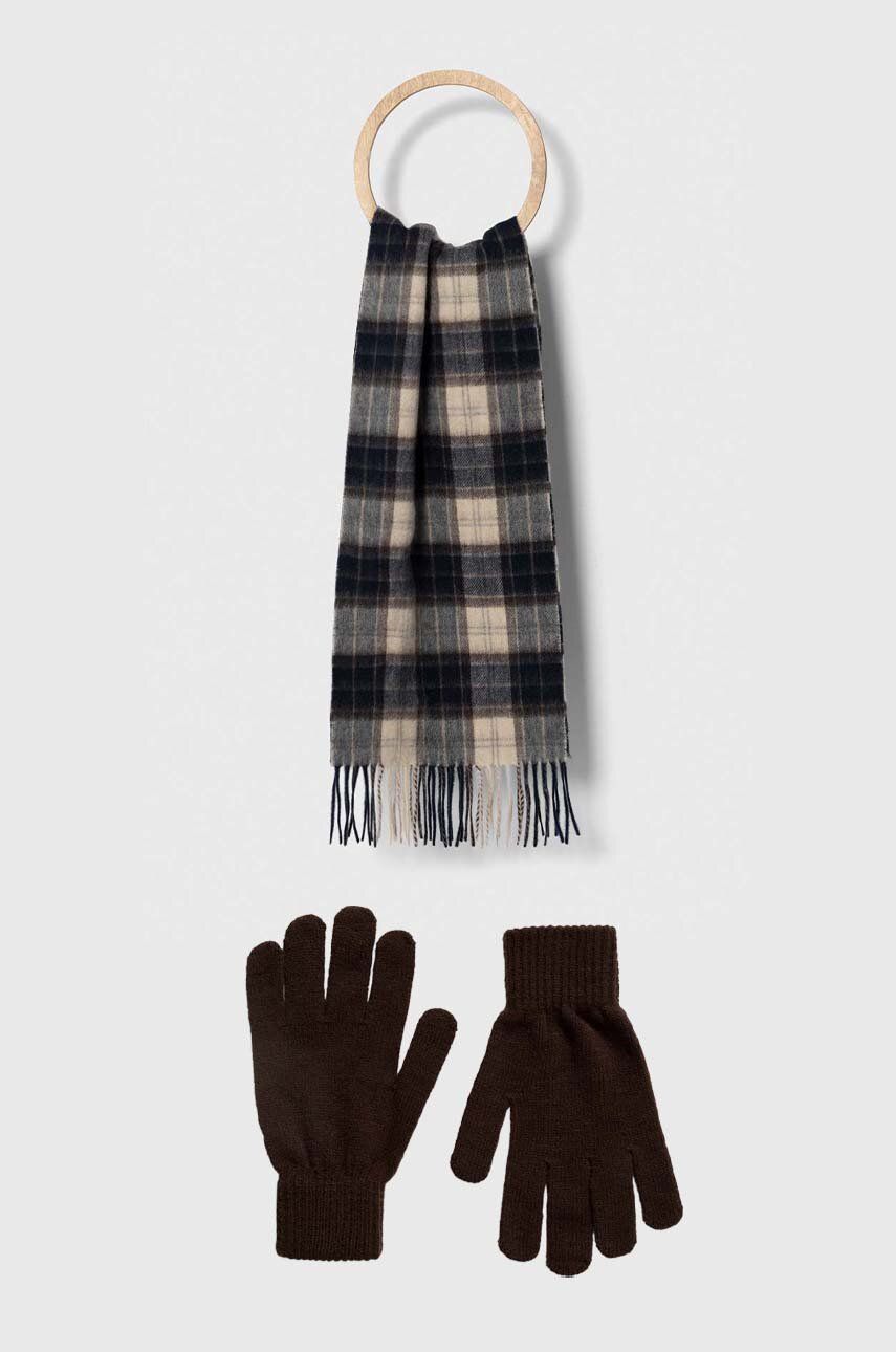 Šál Barbour Scarf & Glove Set Hnedá | MGS0018, 0