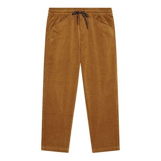 Nohavice New Balance New Balance Logo Cotton Pants Hnedá | AMP21354-INC, 0