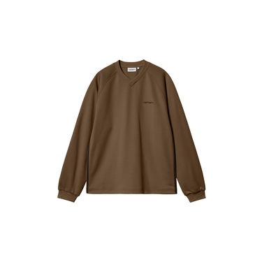 Mikina Carhartt WIP Bolan V-Neck Sweatshirt Hnedá | I033925_9, 6
