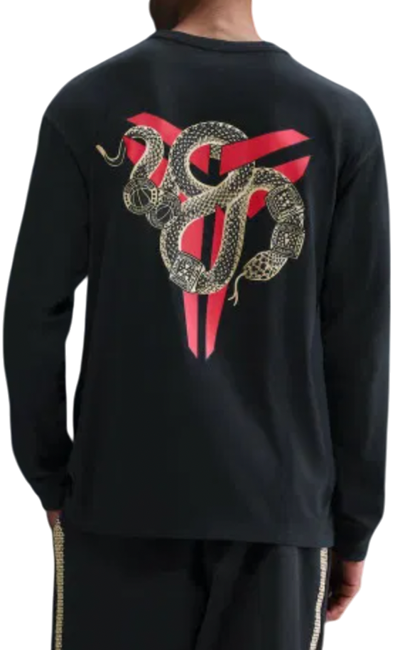 Tričko Nike Nike Kobe Max90 Basketball Long-Sleeve Tee Black - Men - Short Sleeve T-Shirt Nike - Black - IB0241-010 - Size: M Čierna | IB0241-010, 0