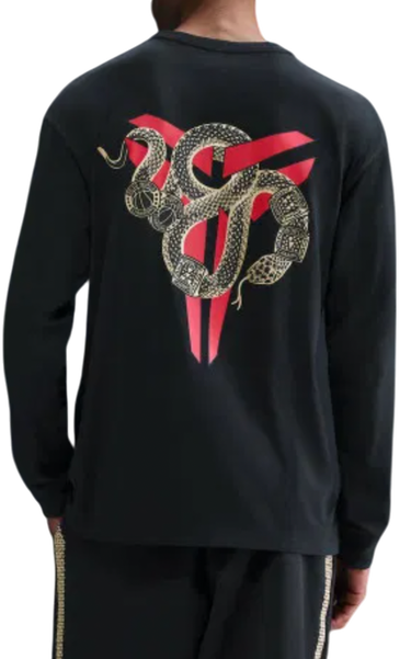 Tričko Nike Kobe Max90 Basketball Long-Sleeve Tee Black Čierna | IB0241-010, 0