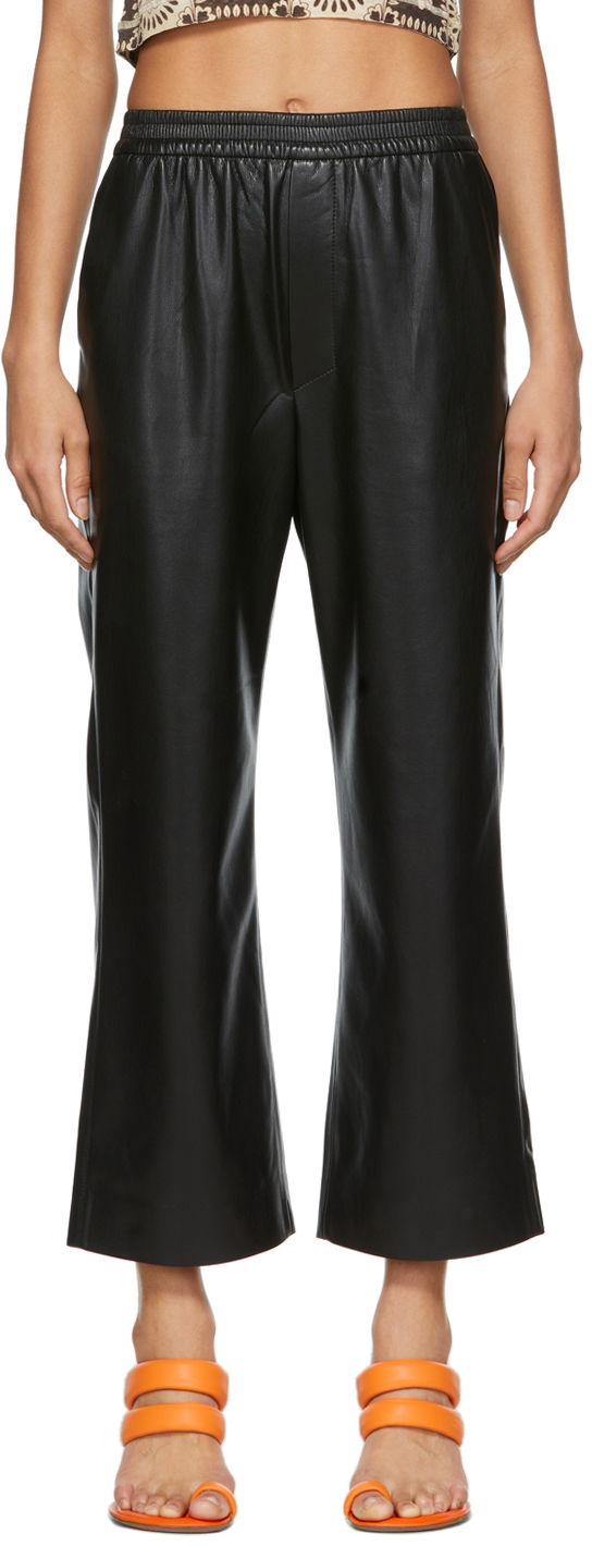 Vegan Leather Odessa Trousers