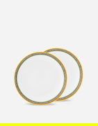 Porcelain Dessert Plates Set of 2