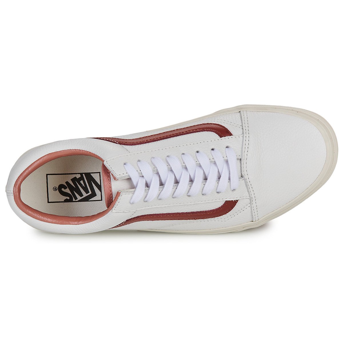 Shoes  Old Skool PREMIUM LEATHER RUSSET BROWN