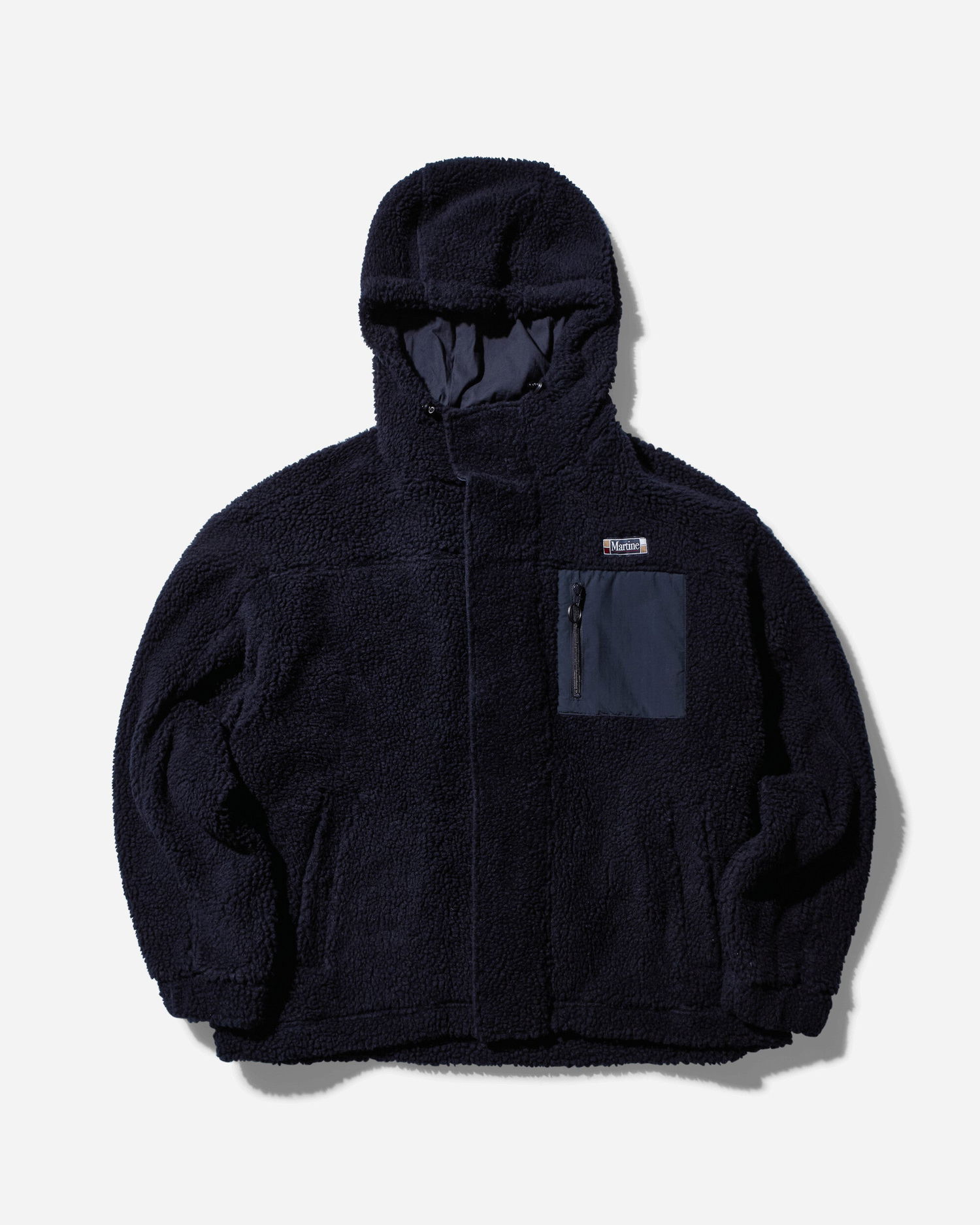 Prešívaná bunda Martine Rose Oversized Fleece Jacket Navy | 706JT04504, 1